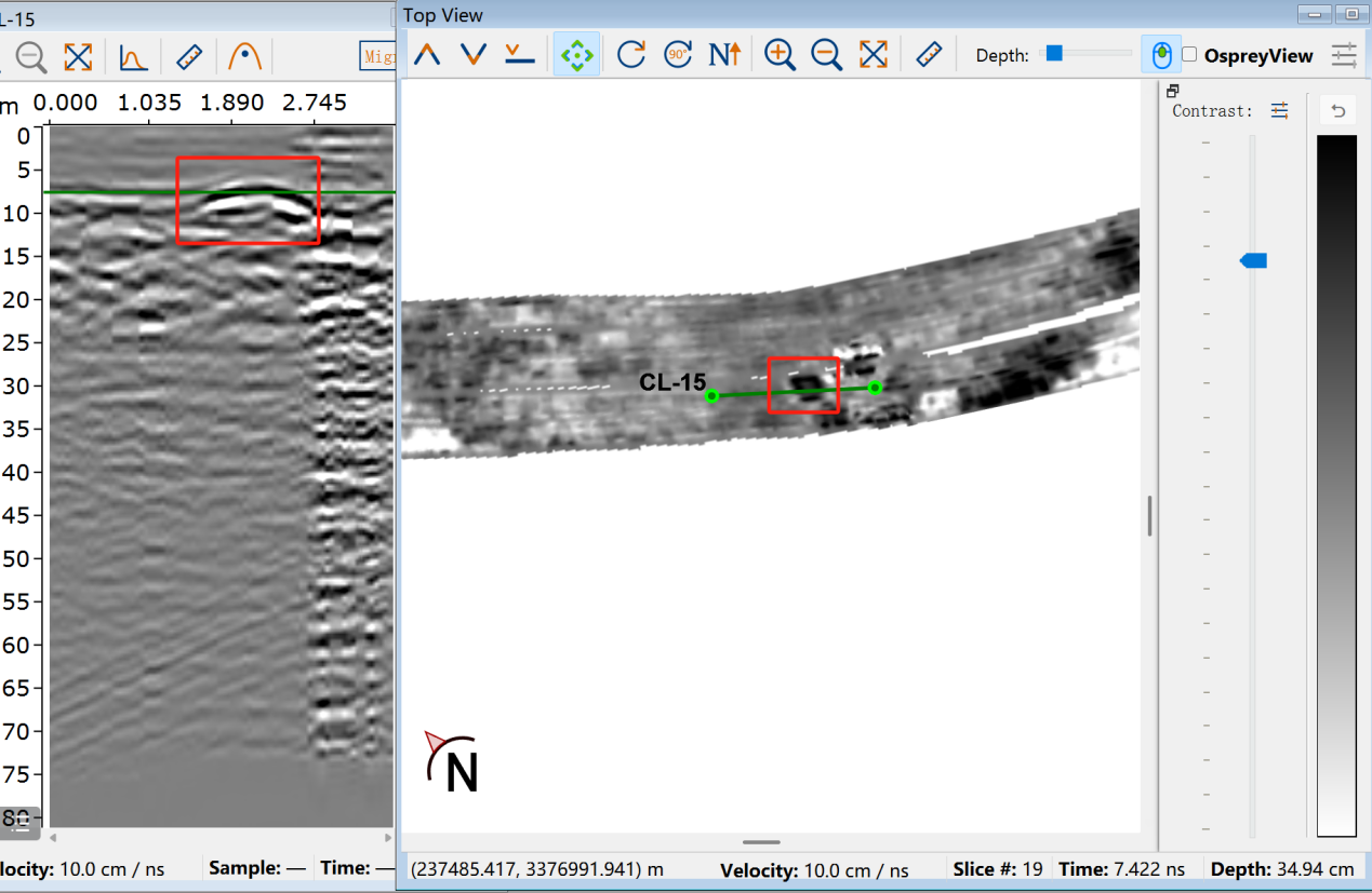 Neural network architecture for GPR defect recognition